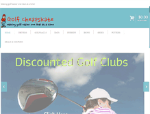 Tablet Screenshot of golfcheapskate.com